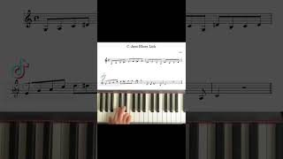 Oscar Peterson’s MustKnow Jazz Piano Lick from C Jam Blues [upl. by Atikcir]