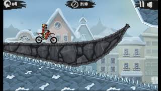 Moto X3M Winter Level 15 but in reverse [upl. by Akierdna]