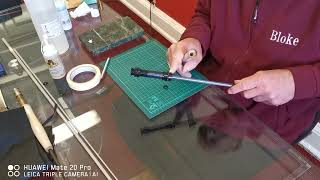 Bloke Fly Rods  Building a Fly Rod Part 2  Fitting the Grip and Reel Seat [upl. by Tabbi600]