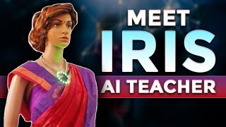 Meet IRIS an AI Teacher Robot Now in Kerala [upl. by Aynahs]