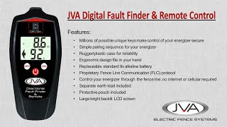 JVA Digital Fault Finder amp Remote Control [upl. by Giana]