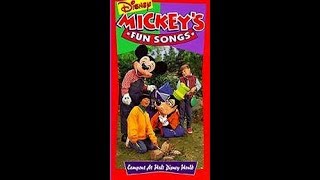 Mickeys Fun Songs  Campout at Walt Disney World 1994 full in HD [upl. by Ekim298]