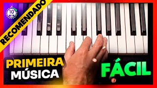 AULA de Piano Aula de Teclado PRIMEIRA MÃšSICA com 2 MÃƒOS em MINUTOS Super FÃCIL ðŸ˜±ðŸ˜ [upl. by Buffum]