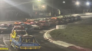 Saloon Stock Cars Irish Open Championship Nutts Corner 6424 [upl. by Yenreit152]