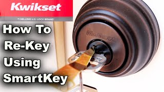 How To Use Kwikset SmartKey To ReKey  FAST And EASY [upl. by Stiles575]