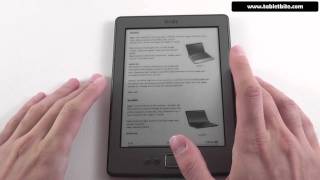 Kindle 4 Review  4th generation Amazon Kindle 2011 review and test [upl. by Julianne]