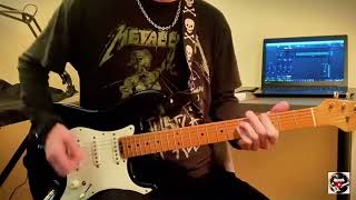 Metallica  ”Dyers Eve” Guitar Cover ​⁠johnnyriffs [upl. by Radford]