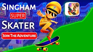 Little Singham  Super Skater  Dont Try To Laugh Challenge  2k24 Letest Gameplay [upl. by Jonati]