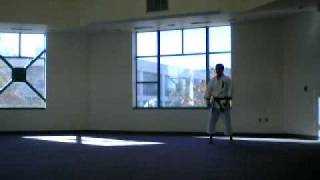 Shotokan Karate quotBasic Movesquot Demonstration on PaulGaleNetworkcom [upl. by Noied71]