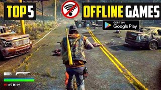 Top 5 Best OFFLINE Games For Android 20242025  High Graphics Offline Games Android [upl. by Katzir]