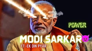 MODI SARKAR ATTITUDE STATUS 😈🚩Modi ke samacharFTEK DIN PYAR🔥Modi jijaishreeramshortsmodi [upl. by Ahsiei]