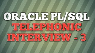 Telephonic Interview for PLSQL developer position  IT IN AMEERPET [upl. by Esiuqram]