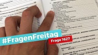 ANHÄNGER I FAHRPRÜFUNG FRAGE 1627 [upl. by Mordy]