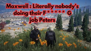 Maxwell is so fed up with BCSO while OOC Peters tells how important Ventura is to PETERS l NoPixel [upl. by Aleece]