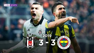 Beşiktaş 3  3 Fenerbahçe  Maç Özeti  201819 [upl. by Weirick]