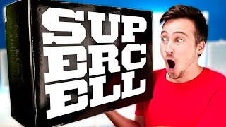 AZTA EBBE VAJON MI LEHET  Supercell Óriási Csomag Unboxing [upl. by Sirret]