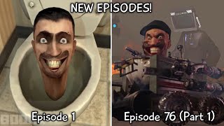 Skibidi Toilet 1  76 Part 1 All Episodes 60 FPS REMASTERED Strider Skibidi Toilet 🚽 Episode 77 [upl. by Yllrebmik]