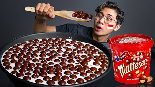 GILA MUKBANG MALTESERS COCHOLATE BALLS 1 EMBER MABUK SEREAL [upl. by Ecile]