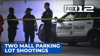 Two mall parking lot shootings this week [upl. by Dexter]