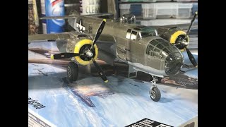 Revell 148 Scale B25J Mitchell  Construction Video [upl. by Kaela]