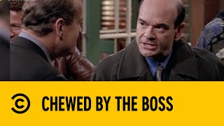 Chewed By The Boss  Frasier  Comedy Central Africa [upl. by Laicram648]