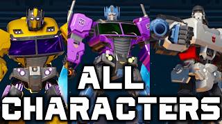 All Characters AltModes And Skins From Transformers Galactic Trials [upl. by Liane]