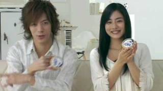 石原さとみIshihara Satomi in 200902 Glico 牧場しぼり OffTalk [upl. by Arodal]