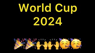 Comngratulations India for winning the World Cup 2024 [upl. by Atteoj262]