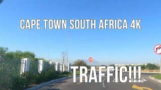 Driving Cape Town 4K  Morning Rush  South Africa [upl. by Letnuahs972]