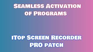 iTop Screen Recorder PRO Installation Guide Easy Steps [upl. by Ahsihat]