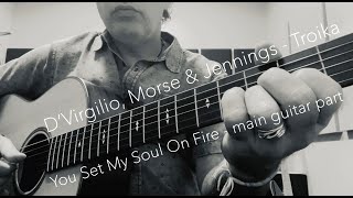 Nick DVirgilio  “You Set My Soul On Fire” main guitar part [upl. by Amsab]