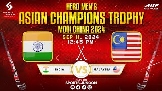 Live Hockey INDIA vs MALAYSIA  Mens Asian Champions Trophy 2024  Urdu amp Punjabi Commentary [upl. by Noivaz]