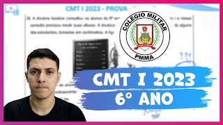 CMT I 2023  6° ano  Resolução comentadas das questões [upl. by Danelle]