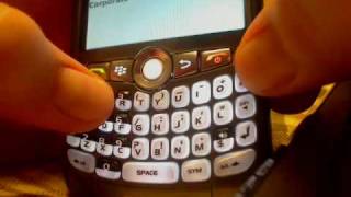 How To Unlock A BlackBerry Curve [upl. by Wiersma]