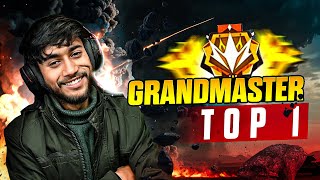 Top 1 Grandmaster India  Giveaway  RankPush Badge99 freefirelive [upl. by Ahsenev]