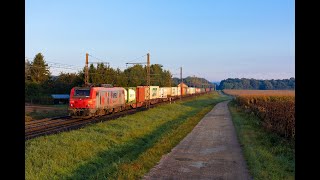 Soirée et matinée de trains sur la PLM en Bourgogne [upl. by Evoy381]