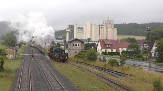 50 36165  leerer Holzzug nach Schleusingen 2 [upl. by Kcorb731]