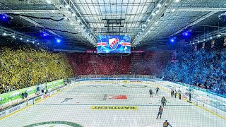 Intro amp tifo till DIF Hockeys första match i HockeyAllsvenskan 202223 [upl. by Emirac]