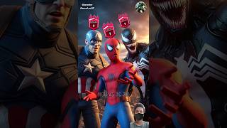 Stone sculptor 😱  Who is best Captain America vs Venom vs Spiderman marvel spiderman shorts ai [upl. by Imhskal]