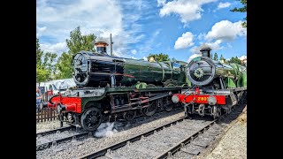 Gloucestershire amp Warwickshire steam festival 2024 featuring 6880 Betton Grange [upl. by Briggs]