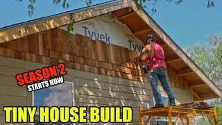 Ive Waited Over 300 Days For This Moment  DIY Tiny House Build  South Texas Living [upl. by Garihc]