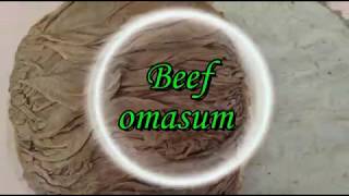 Beef omasum [upl. by Rohpotsirhc]