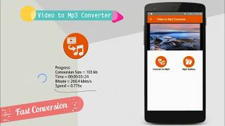 Video to Mp3 Converter  Android App [upl. by Wolpert]