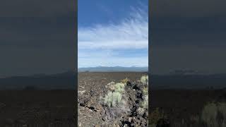 Three Sister and lava fields mountains hiking outdoors hikingadventures nature adventure [upl. by Narih]