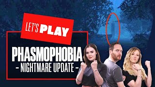 Lets Play Phasmophobia  SLENDERMAN IN PHASMOPHOBIA NIGHTMARE UPDATE Phasmophobia PC Gameplay [upl. by Ahsiuqat]