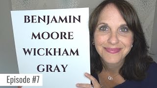 BENJAMIN MOORE WICKHAM GRAY [upl. by Yruy]