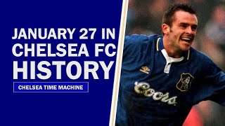 27 January in Chelsea FC History  Goal Of The Day  Statistics [upl. by Everson]