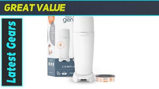 Playtex Diaper Genie Complete Pail  The Best Diaper Disposal Solution [upl. by Mayram]