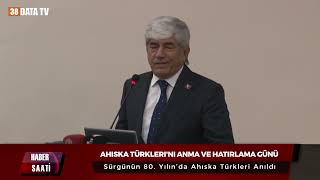 Ahıska Türklerini Anma Konferansı  38 Data Tv [upl. by Rozanna]