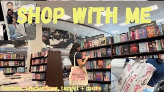 shop with me 🛍✨📚 barnes trader joes target  more [upl. by Else]